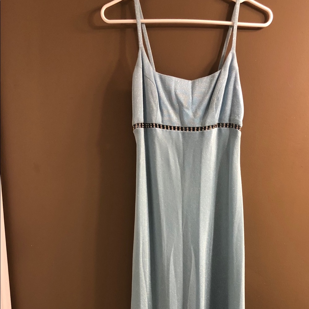 Cache light blue prom/homecoming dress